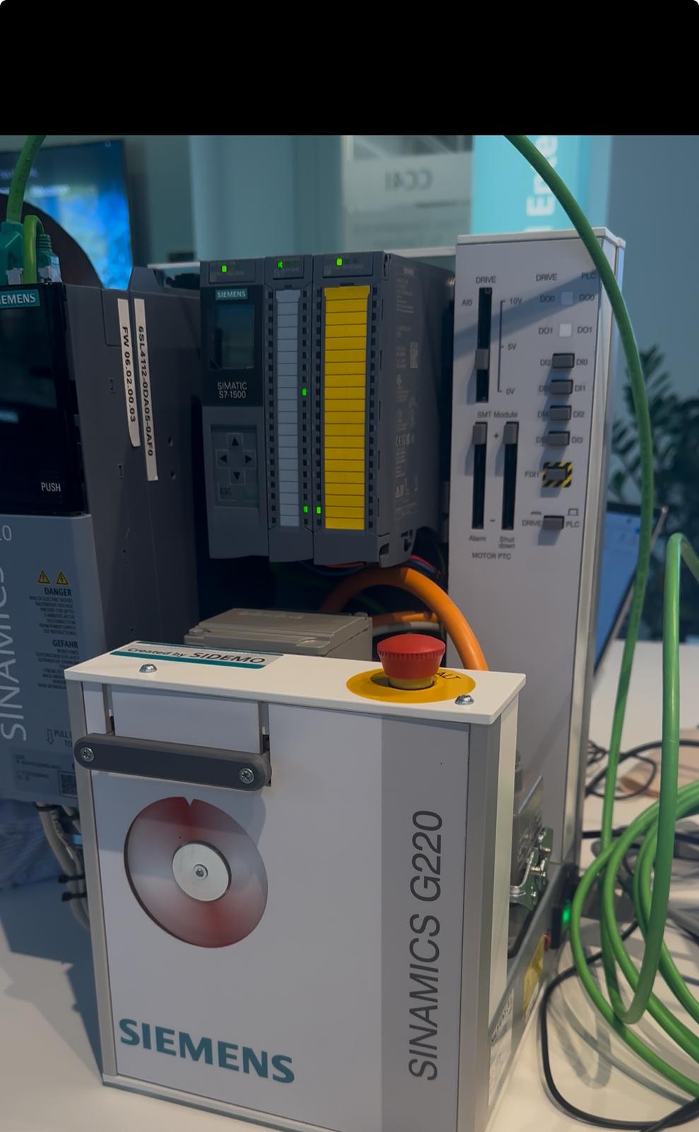 Formation Siemens à Huizingen sur SINAMICS G220